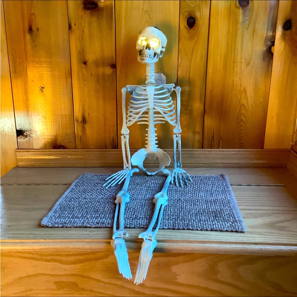 GTS 32” Hanging Skeleton With LED Eyes